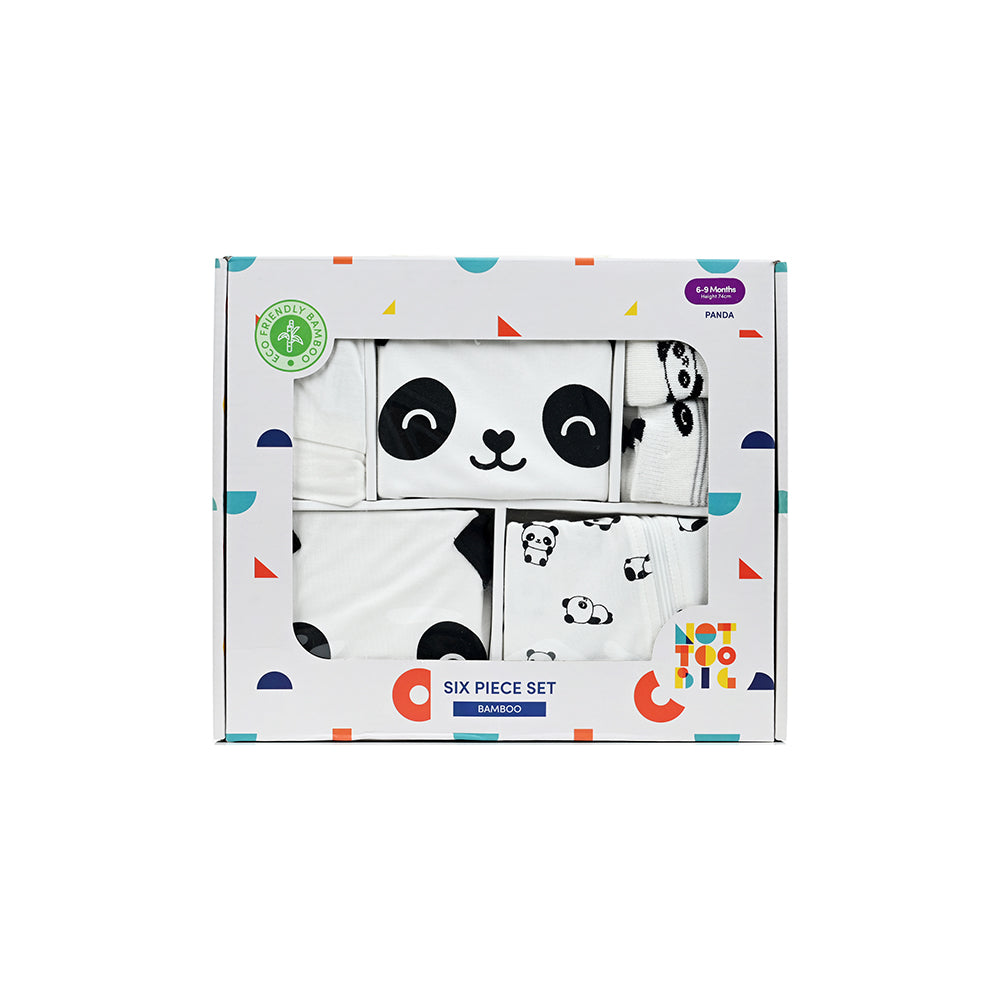 Not Too Big Panda Gifting Set-6 pc