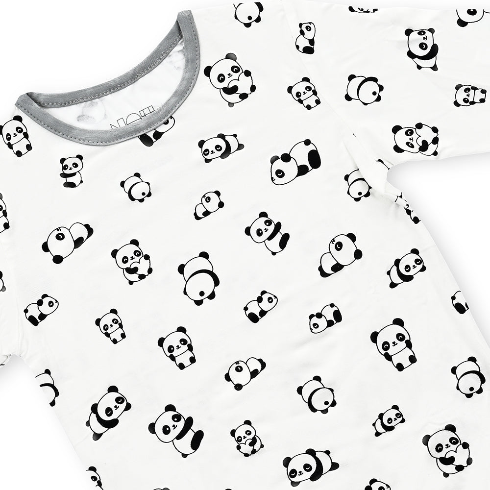 Not Too Big Panda Pyjamas - 2 Pack