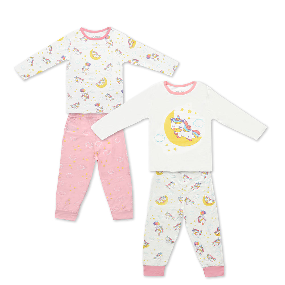 Not Too Big Unicorn Pyjamas-2 Pack