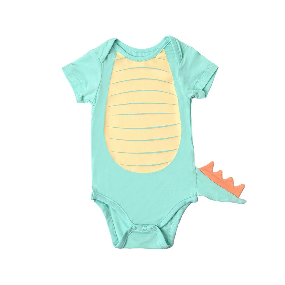 Not Too Big Party Dino Bamboo Shortsleeve Bodysuit - 3 Pack