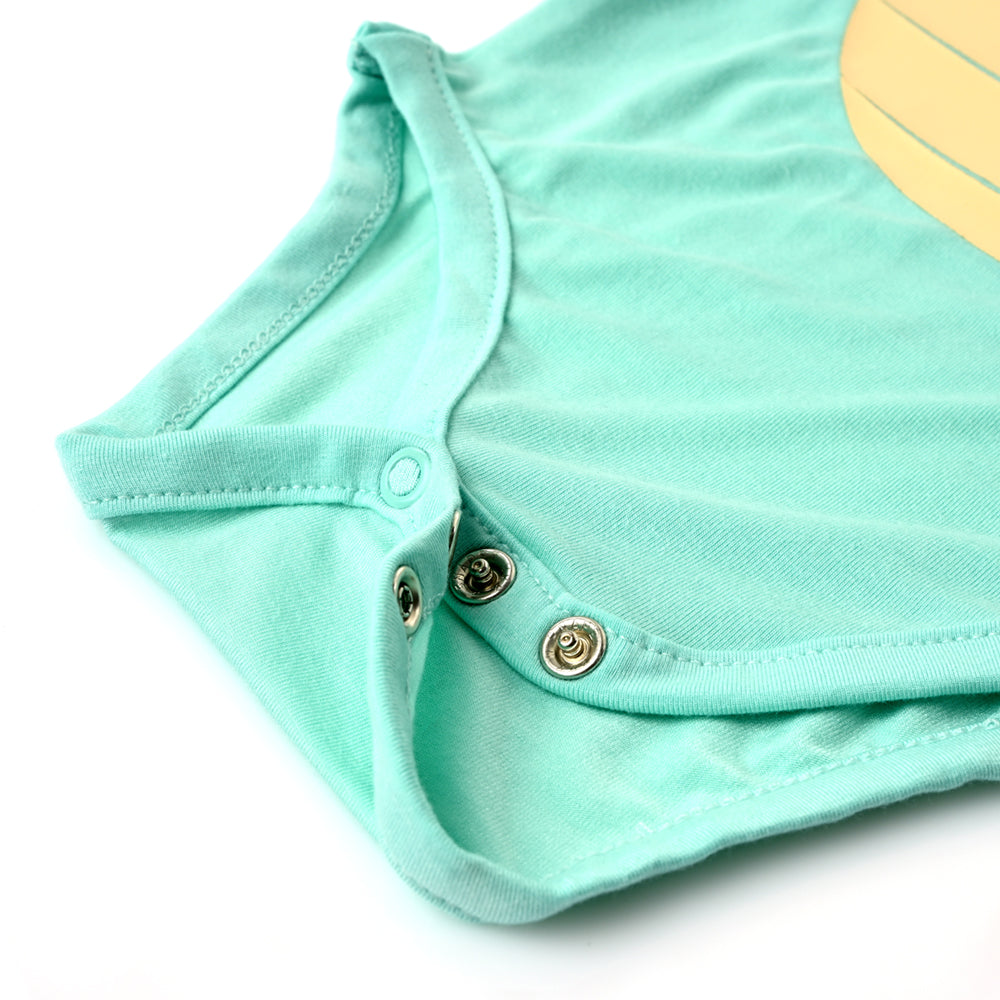 Not Too Big Party Dino Bamboo Shortsleeve Bodysuit - 3 Pack