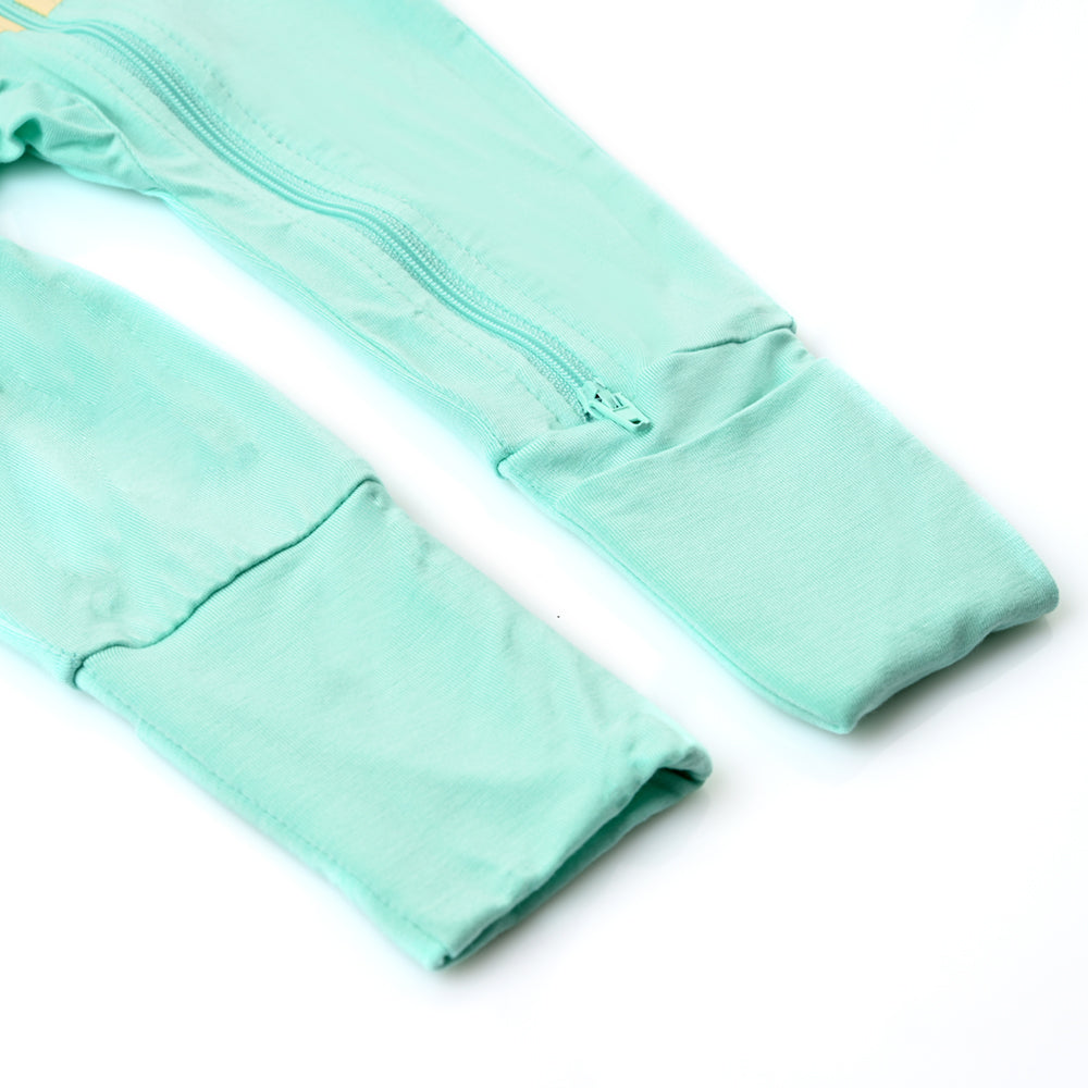 Not Too Big Party Dino Bamboo Sleepsuit - 2 Pack