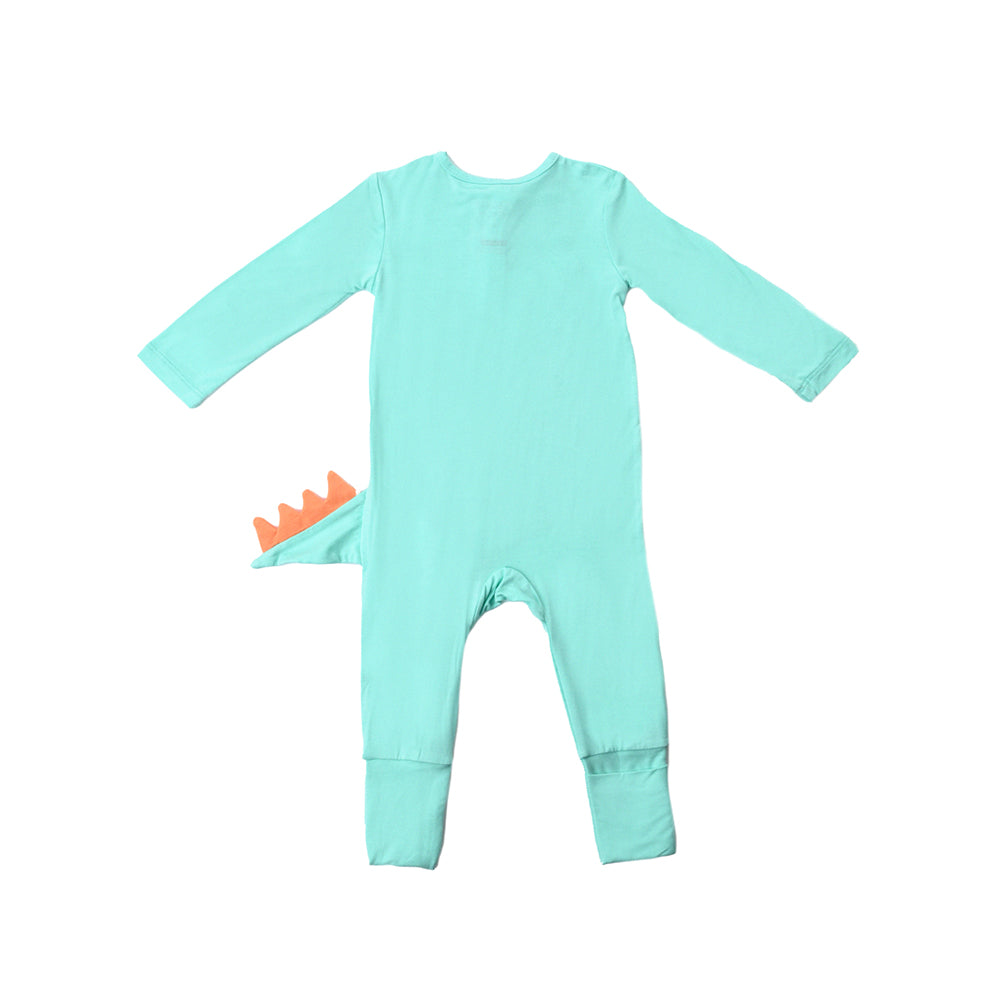 Not Too Big Party Dino Bamboo Sleepsuit - 2 Pack