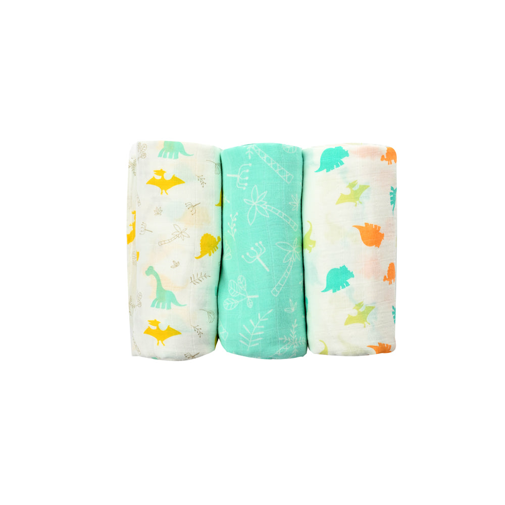 Not Too Big Bamboo Swaddles 3pk - Assorted Designs
