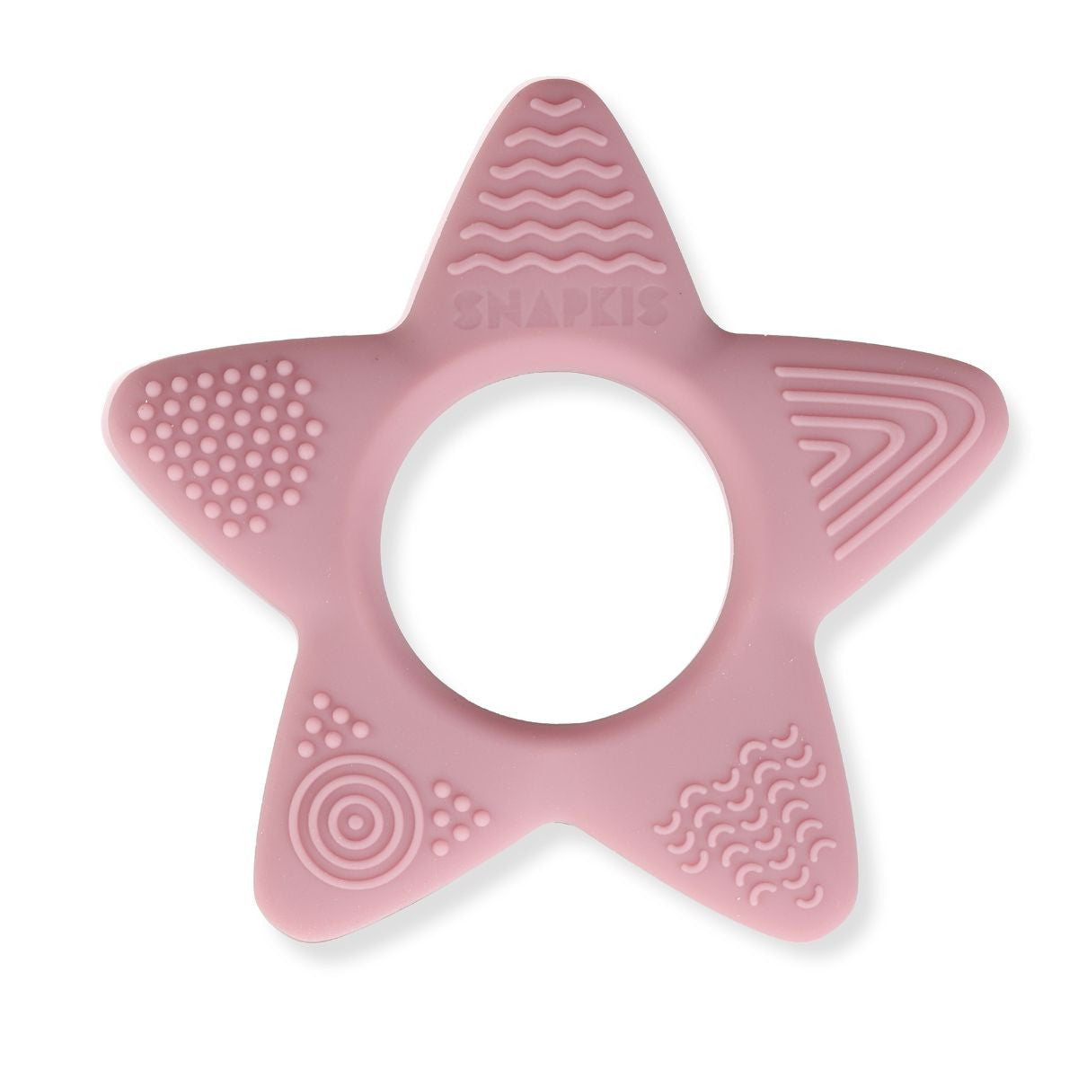 Snapkis Star Silicone Teether - Assorted Colours
