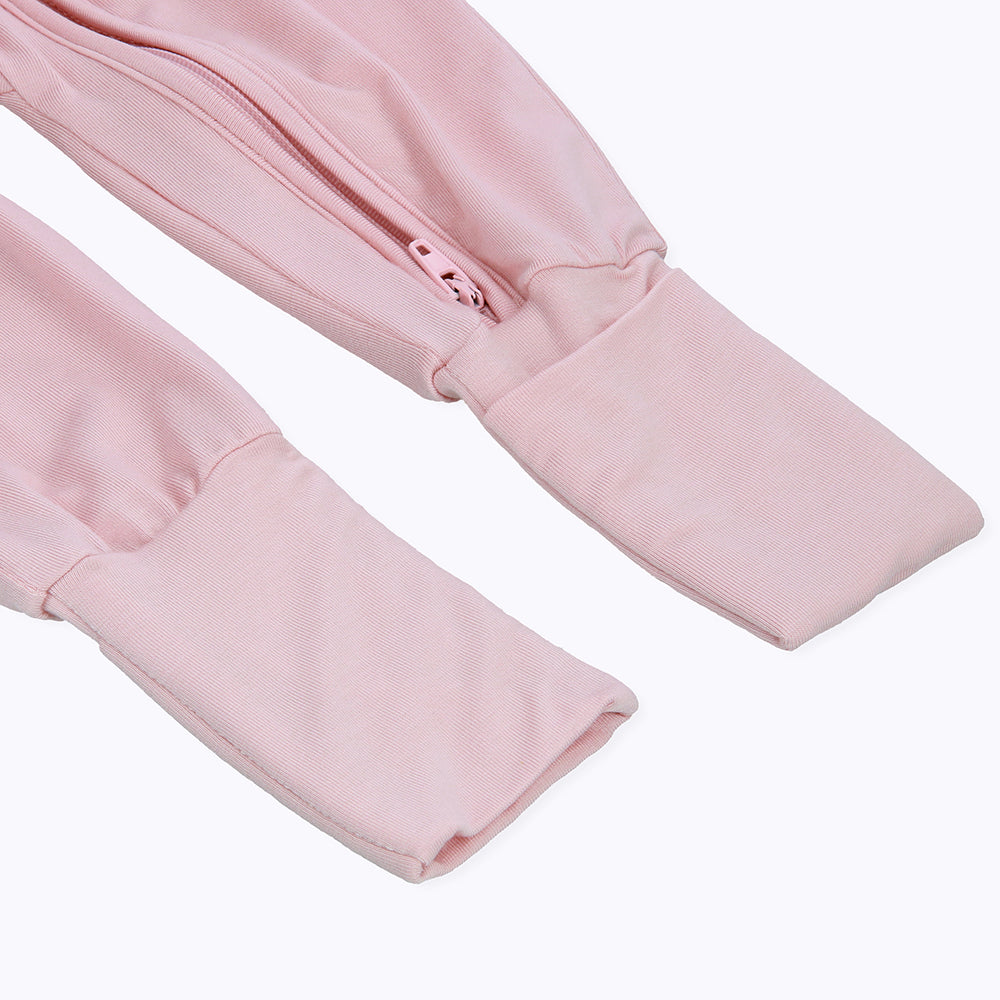 Not Too Big Pink Bamboo Sleepsuits - 2 Pack