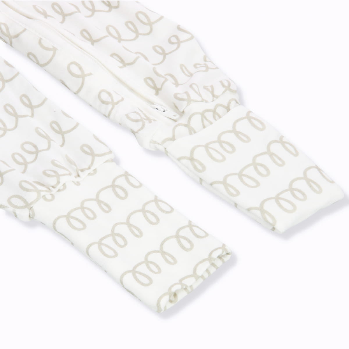 Not Too Big Grey Bamboo Sleepsuits - 2 Pack