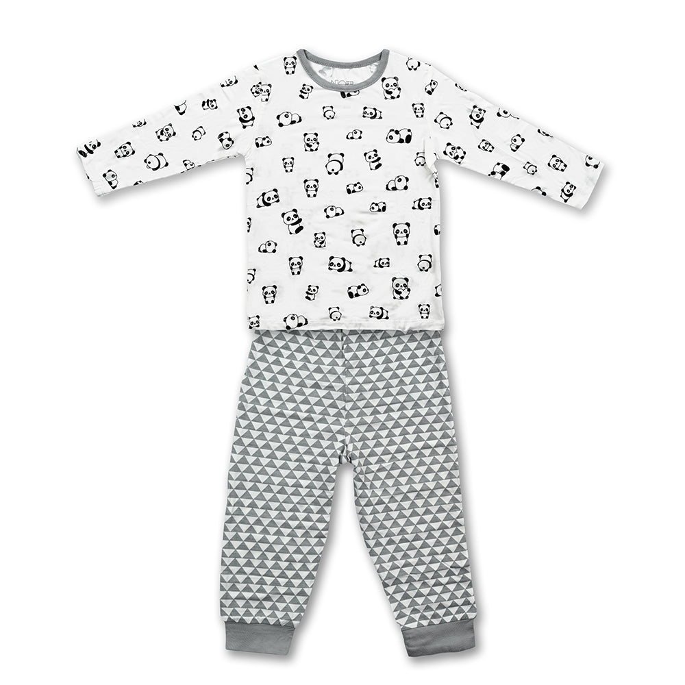 Not Too Big Panda Pyjamas - 2 Pack