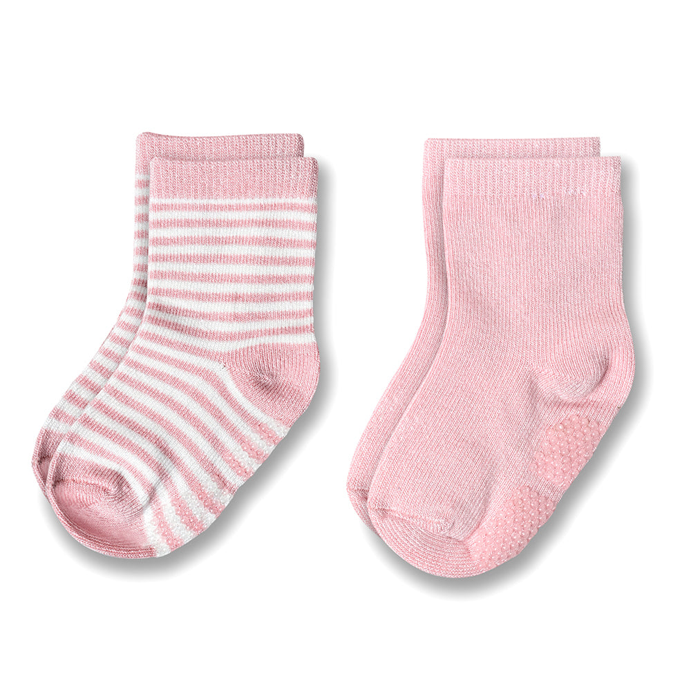 Not Too Big Bamboo Pink Socks - 2 Pack