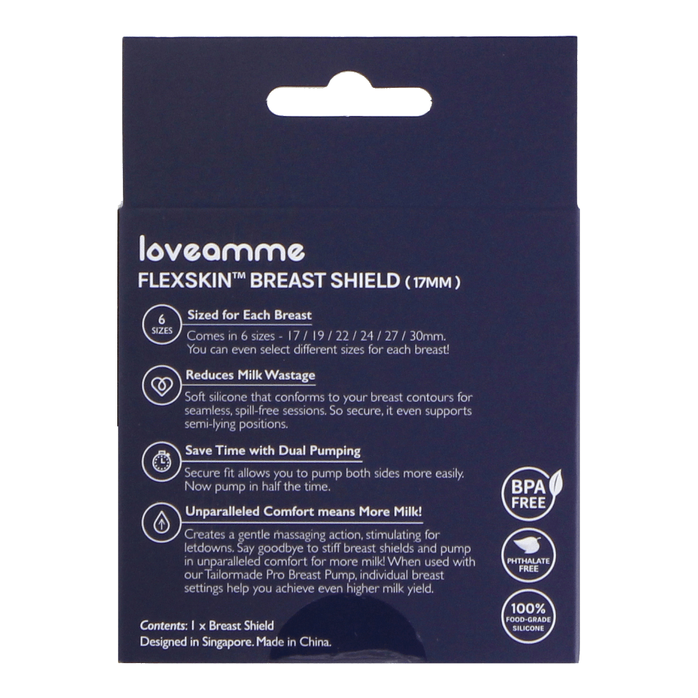 LoveAmme Breast Shield 1pc - Assorted Sizes - LoveAmme