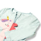 Not Too Big Unicorn Bamboo Sleepsuit - 2 Pack