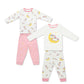 Not Too Big Unicorn Pyjamas-2 Pack