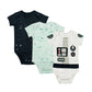 Not Too Big Outerspace Bamboo Shortsleeve Bodysuit - 3 Pack