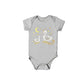 Not Too Big Swan Bamboo Shortsleeve Bodysuit - 3 Pack