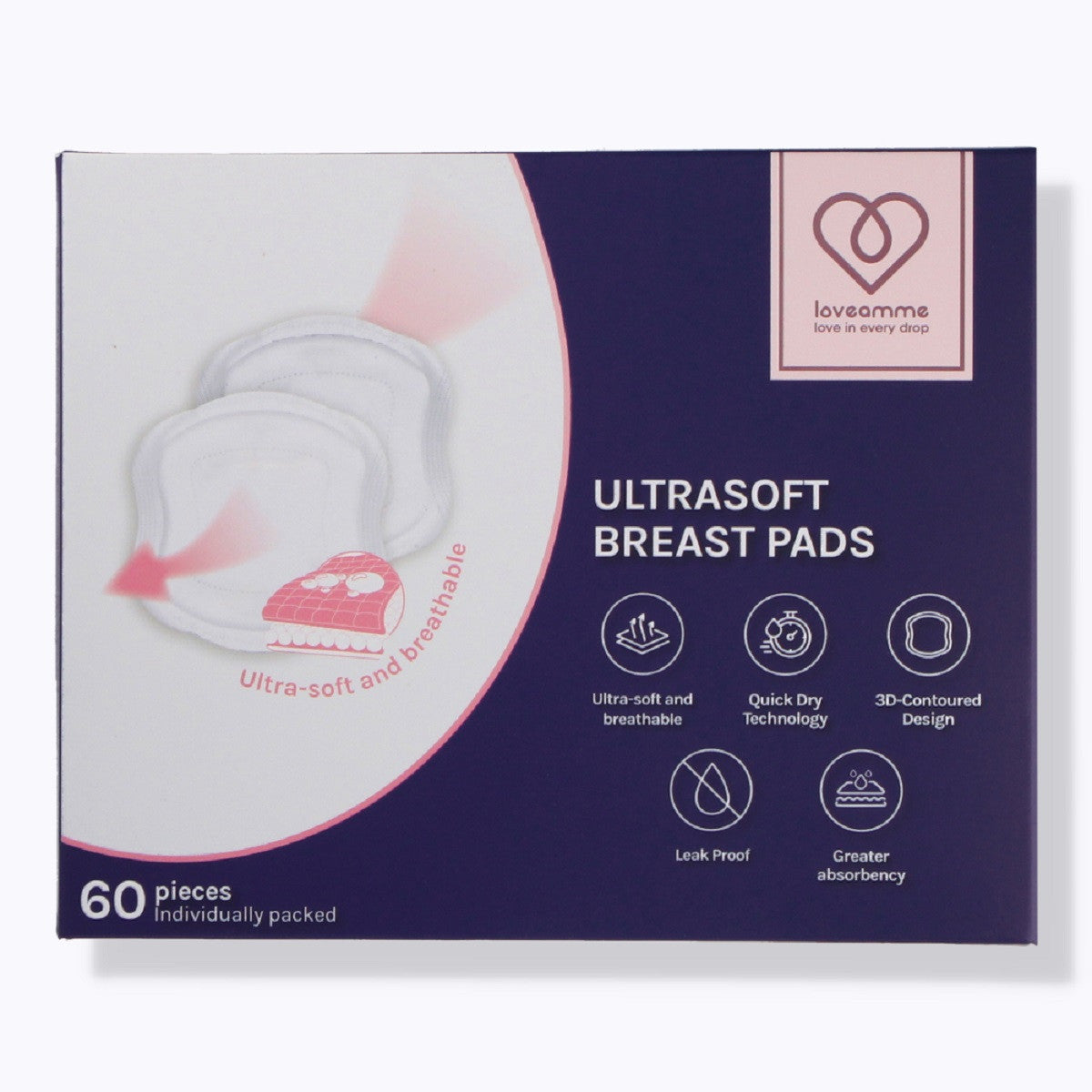 Ultra Soft Breast Pads 60s