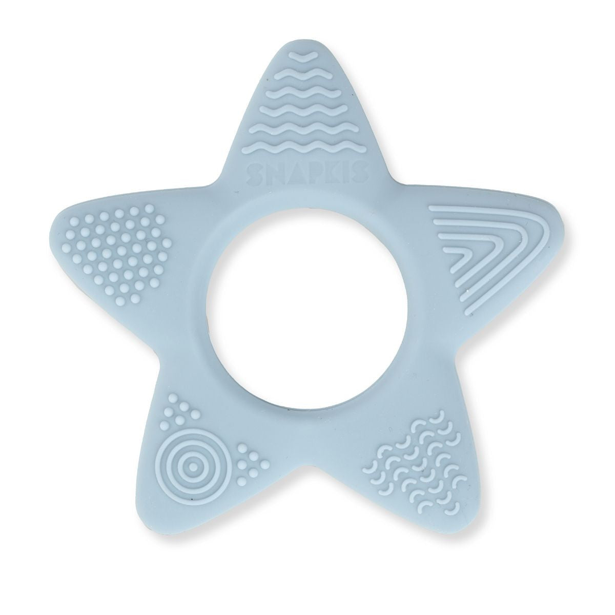 Snapkis Star Silicone Teether - Assorted Colours