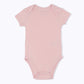 Not Too Big Pink Bamboo Short Sleeve Bodysuits - 3 Pack