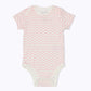 Not Too Big Pink Bamboo Short Sleeve Bodysuits - 3 Pack