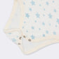 Not Too Big Blue Bamboo Short Sleeve Bodysuits - 3 Pack