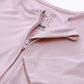 Not Too Big Pink Bamboo Sleepsuits - 2 Pack