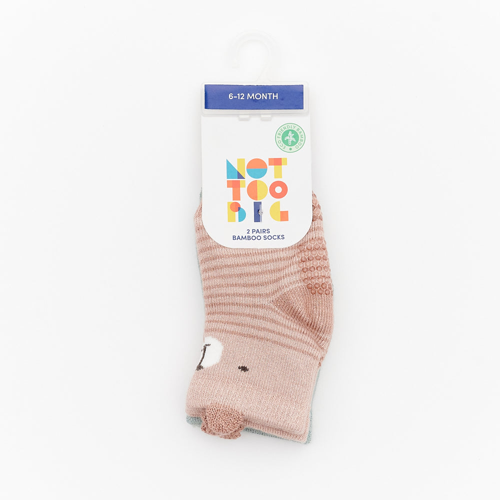 Not Too Big Woodland Socks-2 Pack