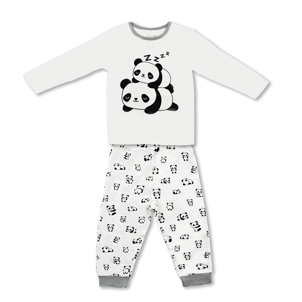 Not Too Big Panda Pyjamas - 2 Pack