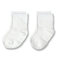 Not Too Big Bamboo White Socks - 2 Pack