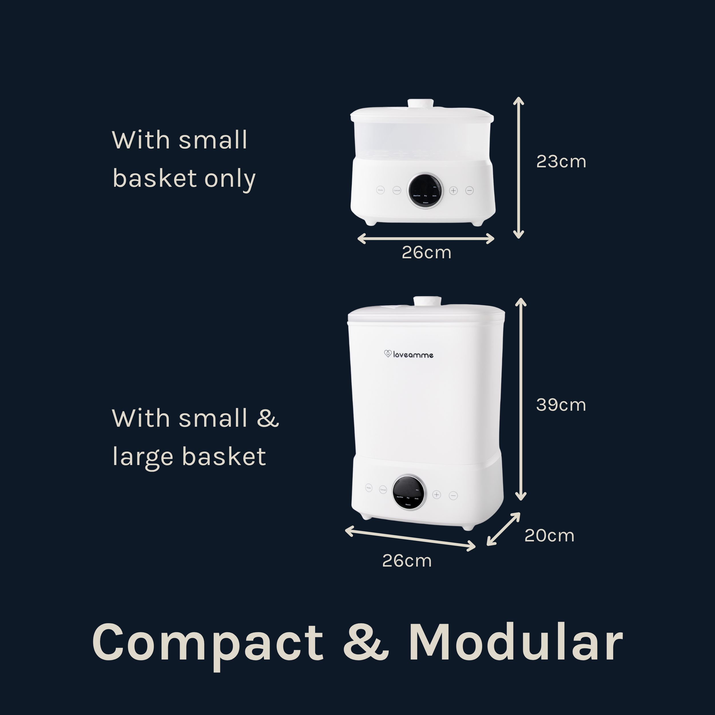 LoveAmme Steam Steriliser And Dryer
