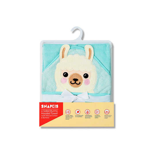 Snapkis 2-Sided Hooded Towel