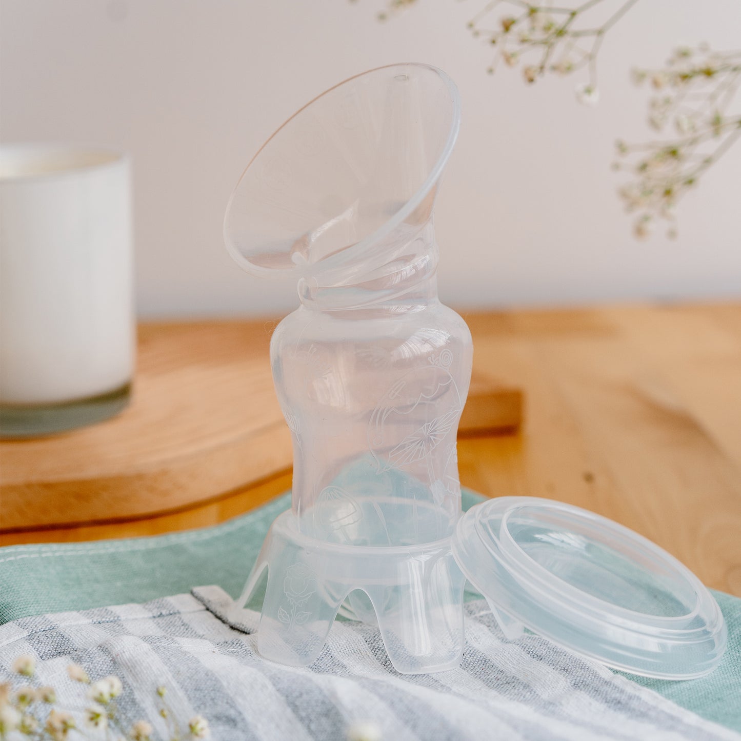 LoveAmme LoveSaver 2-in-1 Milk Collector and Breast Pump