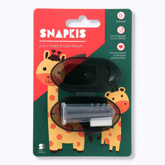 Snapkis 2-in-1 Tooth & Gum Brush