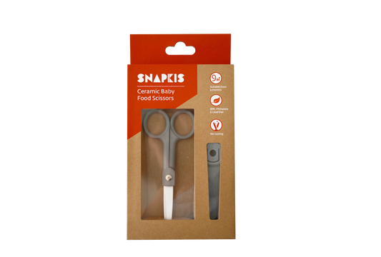 Snapkis Ceramic Baby Food Scissors