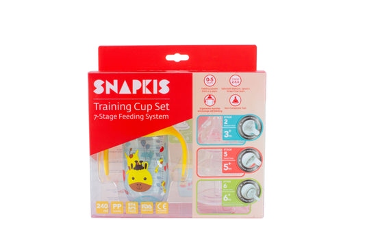 Snapkis Premium Anti-Colic Training Cup Set