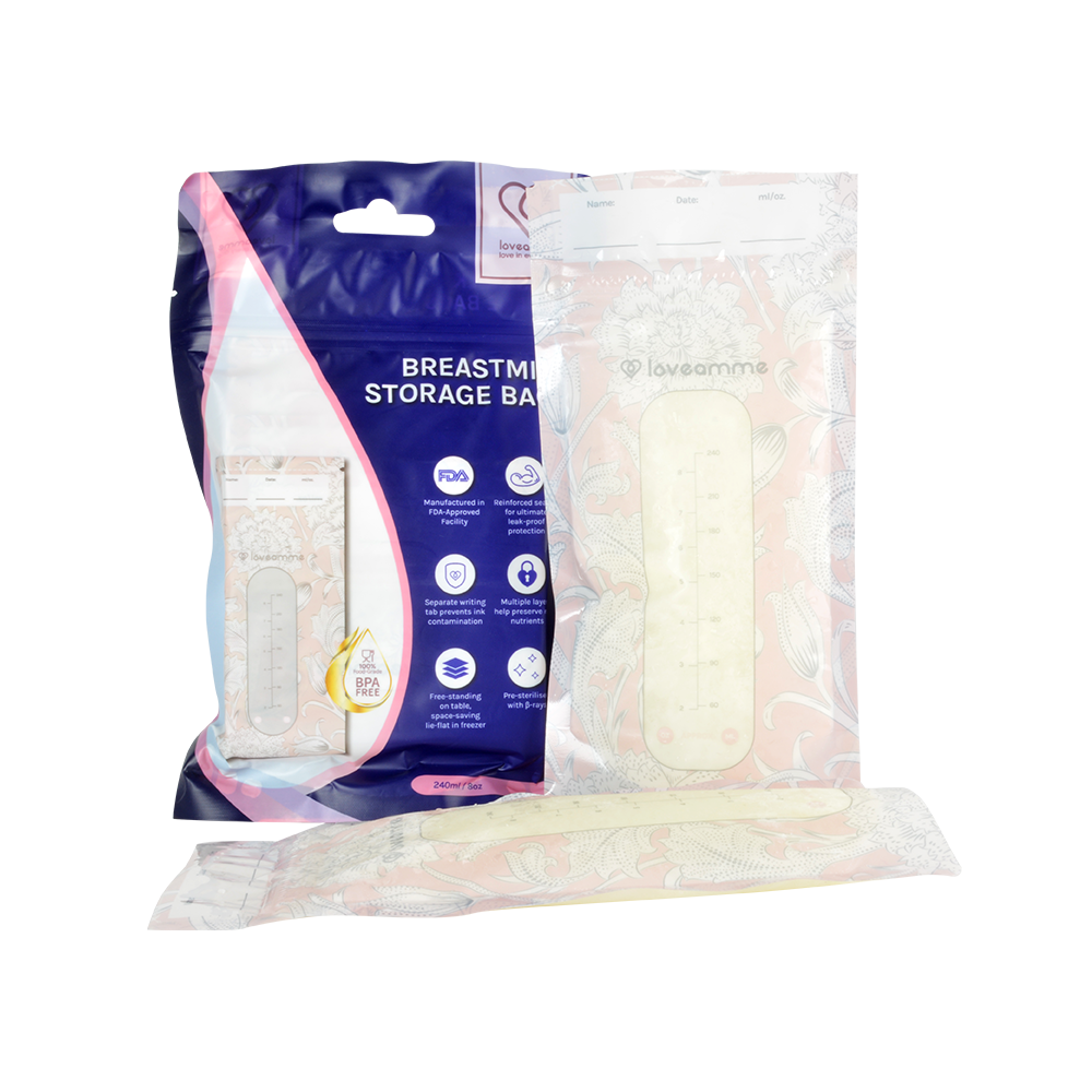 LoveAmme Breast Milk Storage Bags 240ml 30pcs