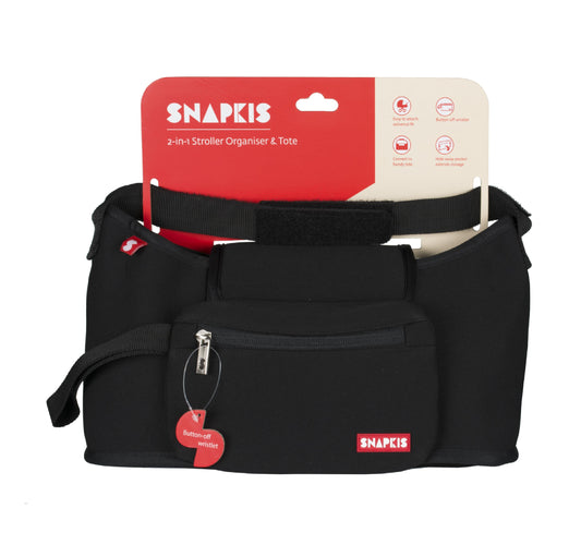 Snapkis 2-in-1 Stroller Organiser & Tote