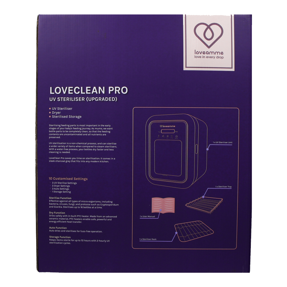 LoveClean Pro UV Steriliser