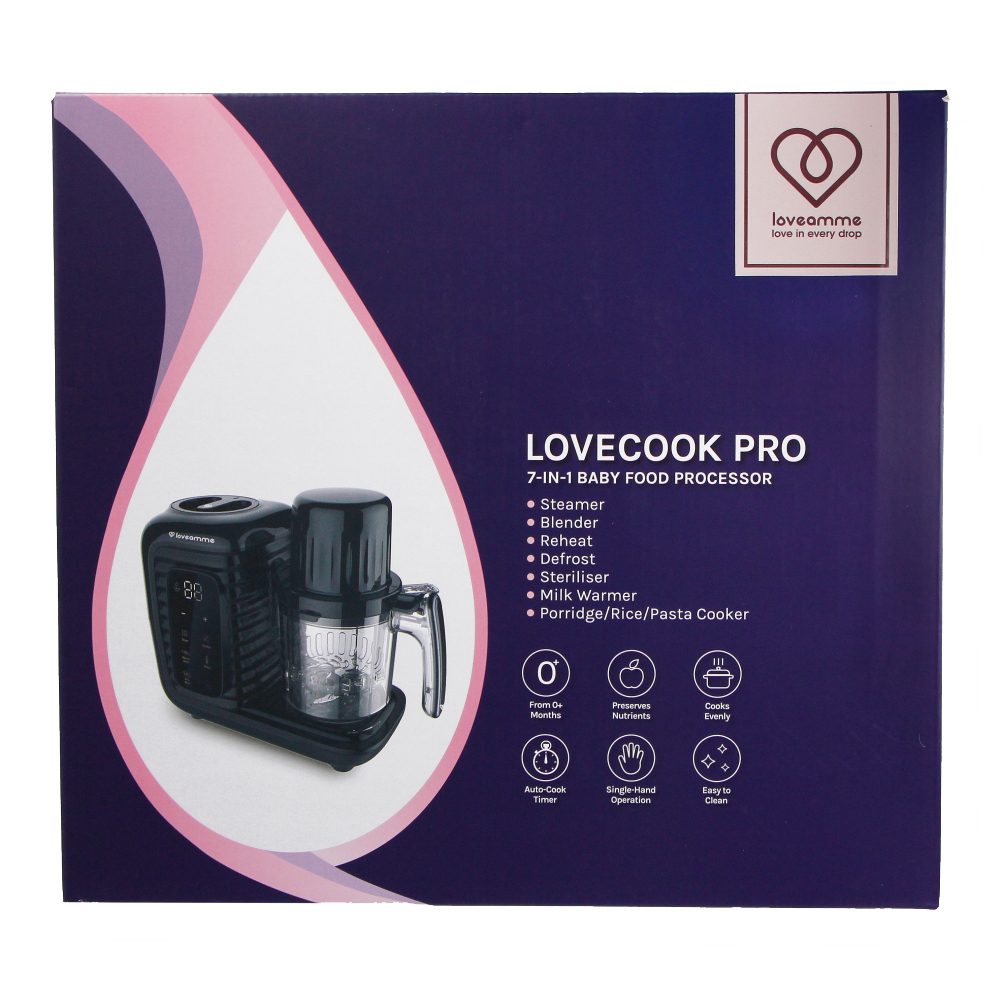 LoveCook Pro 8-in-1 Baby Food Processor